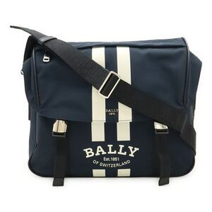 Bally FABRO.STL Nylon Leather Messenger Bag